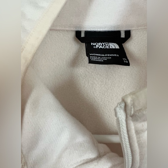 The North Face Women's Full-Zip Fleece Jacket - Off-White - Picture 3 of 6